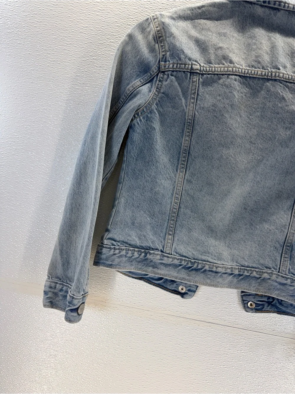 GAP Kids Girls‎ Denim Jacket XL 12-13 Light Wash Jean Trucker Coat